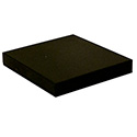 Gold Test Stone with Rubber Non Slip Grip - 4" x 4"