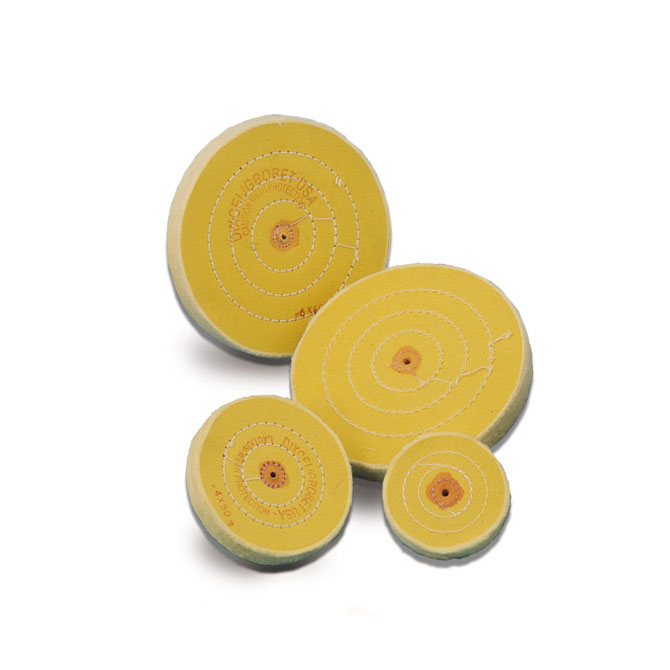 Yellow Chemcote Buff 5X50P 5" Kassoy Jewelry Supply & Gemological