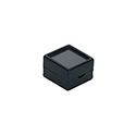Deluxe Gem Display Boxes - Black - 1 1/2