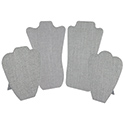 Gray Linen Curved Easel Pad Neckforms