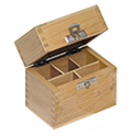 Small Empty Wooden Box for Gold Test Kit