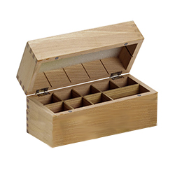 Empty Wooden Box for Gold Testing Kit