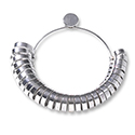 Metal Wide Ring Sizer - 1-15