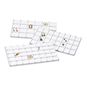Tray Insert - White Leatherette