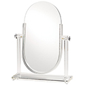 Easy-Tilt Double-Sided Glass Mirror